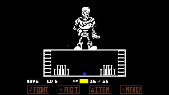 Undertale Final Run: Papyrus battle No hit смотреть онлайн