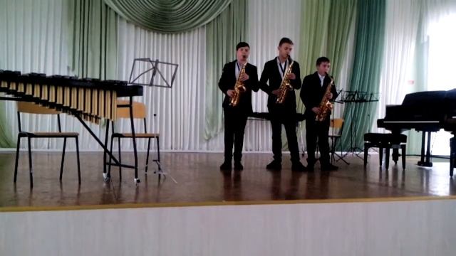 ИГРА НА САКСОФОНЕ:EASY WINNERS,ЮМОРЕСКА смотреть онлайн