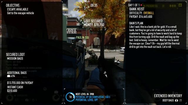 PAYDAY 2 - Loot a nível de Silvio Santos :D смотреть онлайн