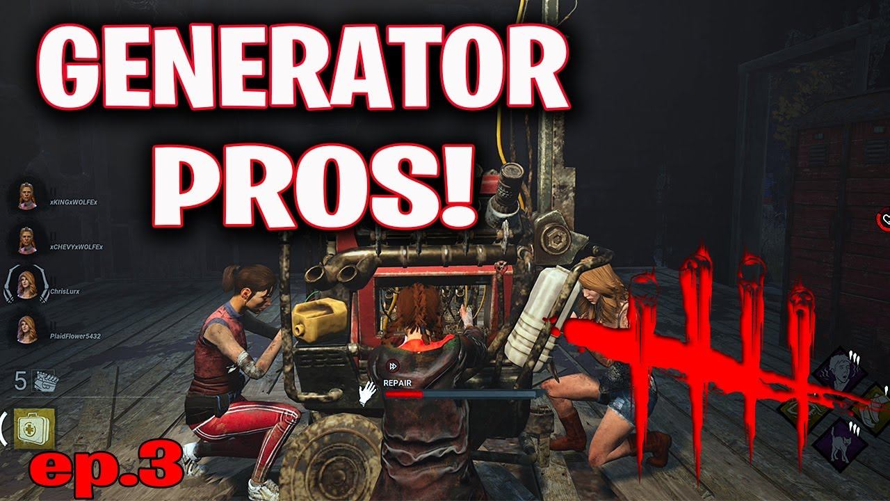 HOW TO REPAIR GENERATORS LIKE A PRO IN DEAD BY DAYLIGHT! EP.3 смотреть онлайн