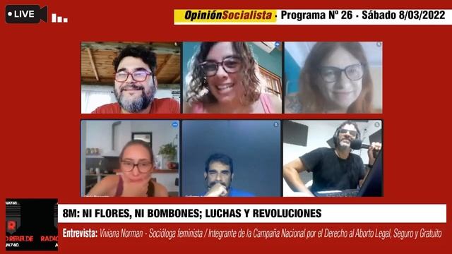 Programa Nº 26 - 8M - Ni flores, ni bombones; lucha y revoluciones смотреть онлайн