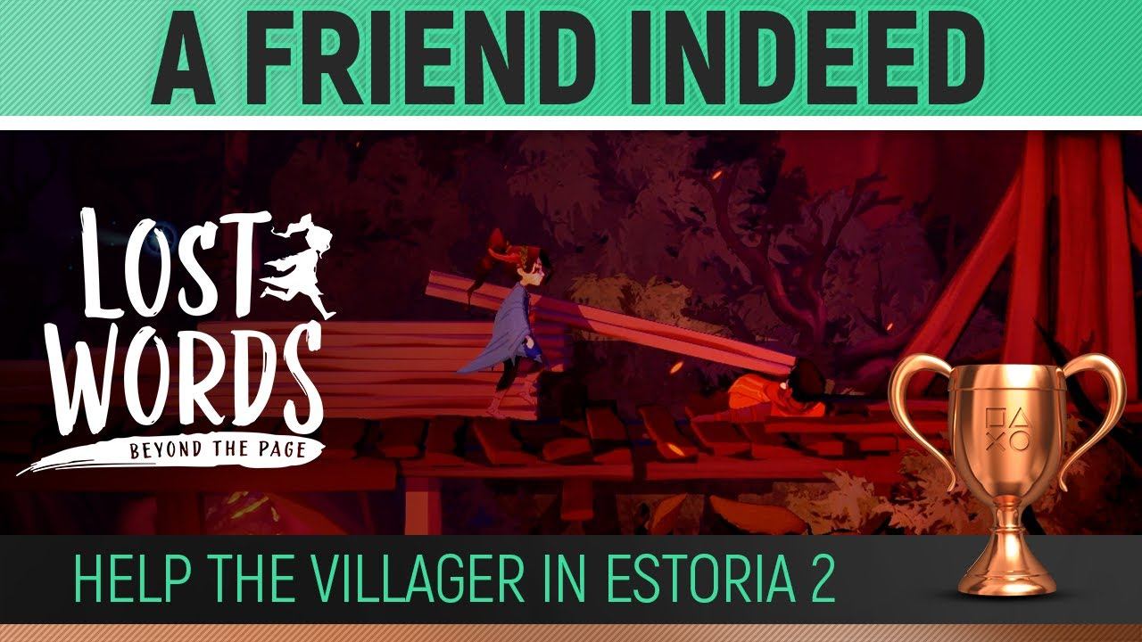 Lost Words - A Friend Indeed 🏆 Help the villager - Trophy / Achievement Guide (Chapter 2) смотреть онлайн
