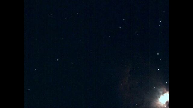 Objects Passing The Orion Nebula