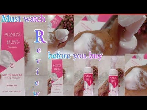 *New launch* Ponds bright beauty foaming face wash review смотреть онлайн