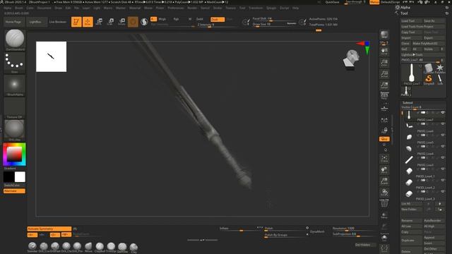 3D Max, Zbrush, Substance Painter, RizomUV - Stylized Sword смотреть онлайн