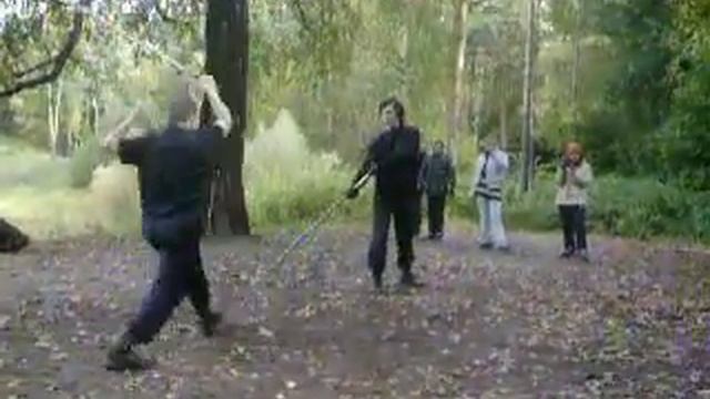 Боевой зачет по саберфайтингу 4 октября 2009г. смотреть онлайн