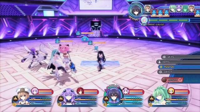 Megadimension Neptunia VII - CPU HDD Transformation Sequence - Maid (English Voices) смотреть онлайн