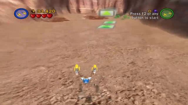 Lego Star Wars, The Complete Saga (Story Mode) Mos Espa Pod Race смотреть онлайн