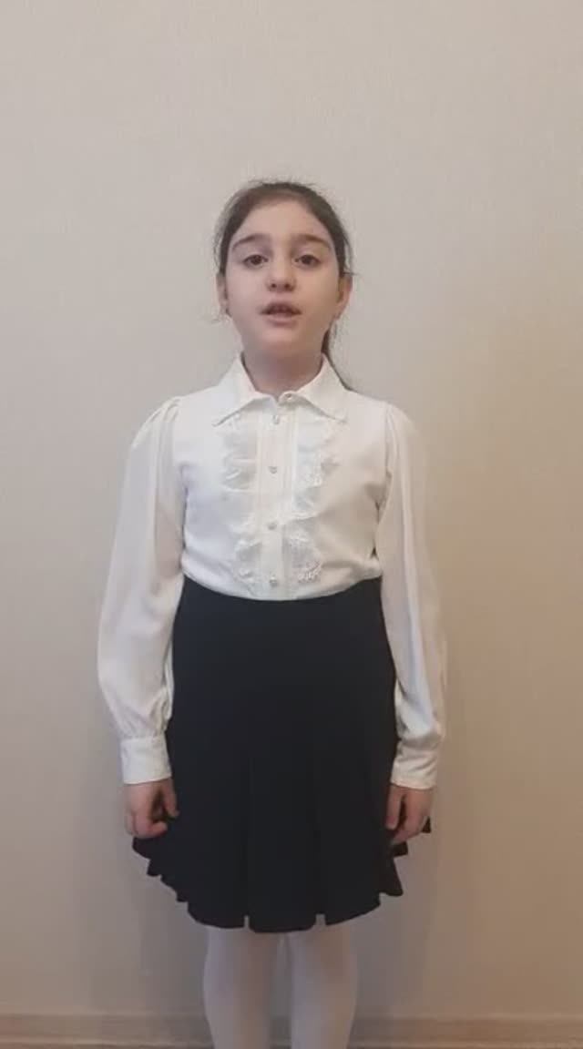 "Читаем Пушкина на родном языке". Хвиблиани Нини, "У Лукоморья дуб зеленый..." смотреть онлайн