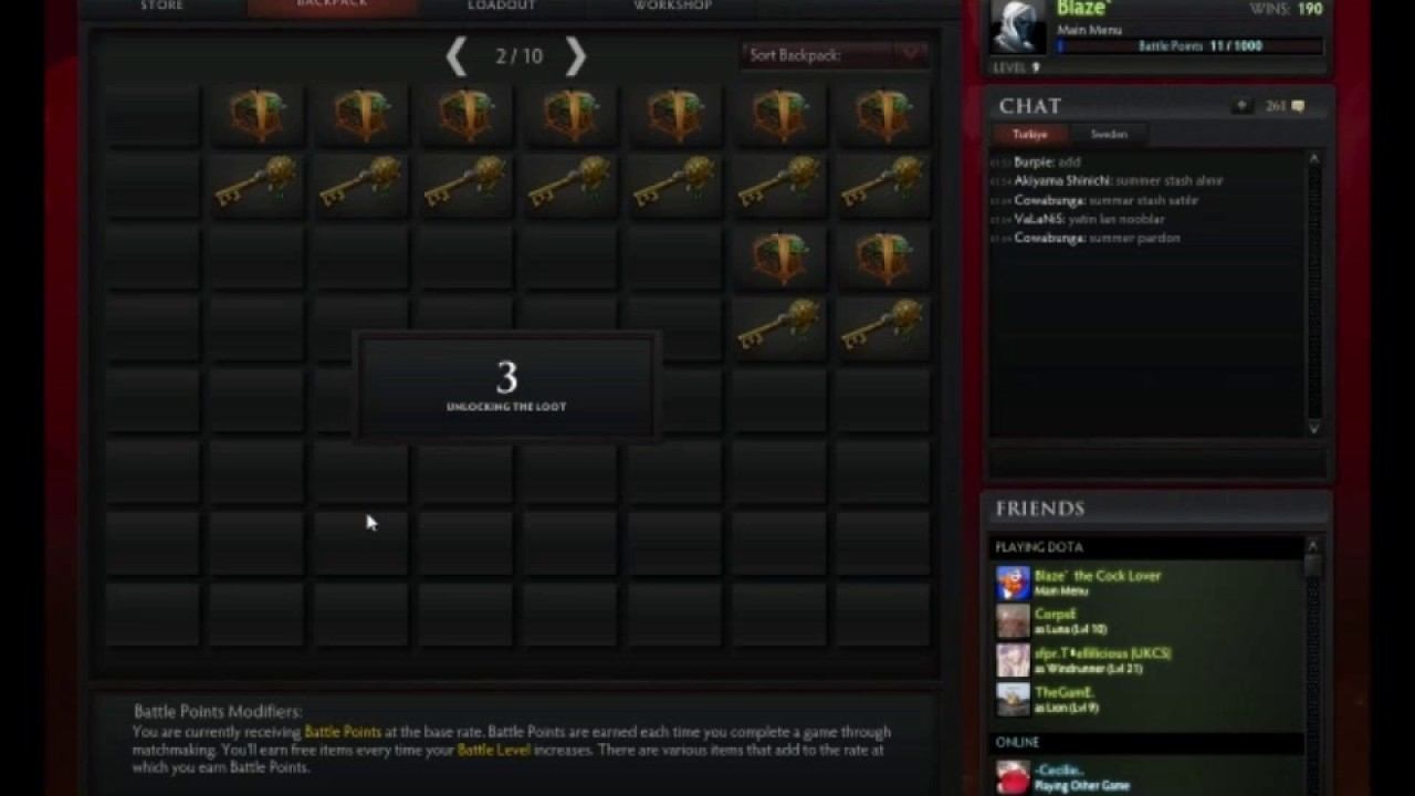 Dota 2 Unboxing 10 Sithil's Summer Stash 2012 смотреть онлайн
