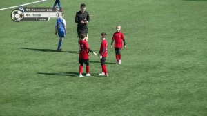 Поле 1. Матч за 1-8 место. ФК Калининград - ФК Псков. Детский футбольный турнир.