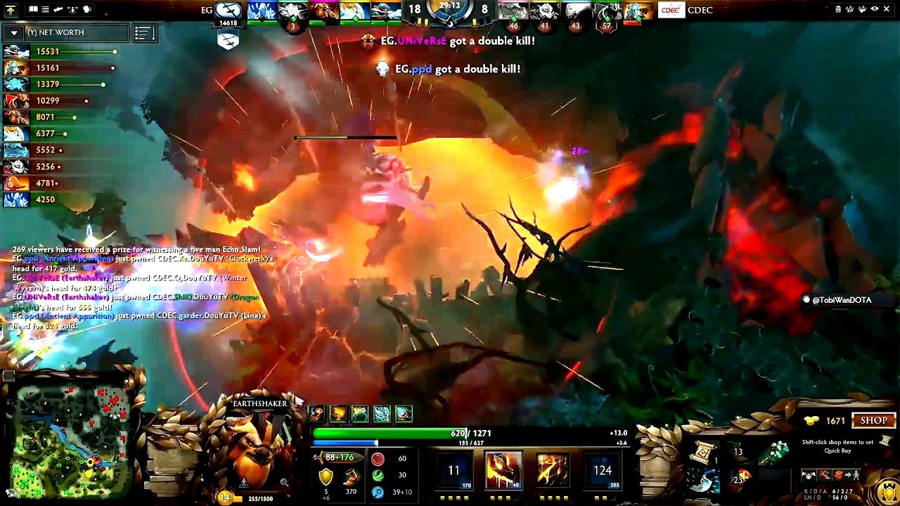 Echo Slam от Universe за $6,000,000. The International 5. COWBO WOMBO смотреть онлайн