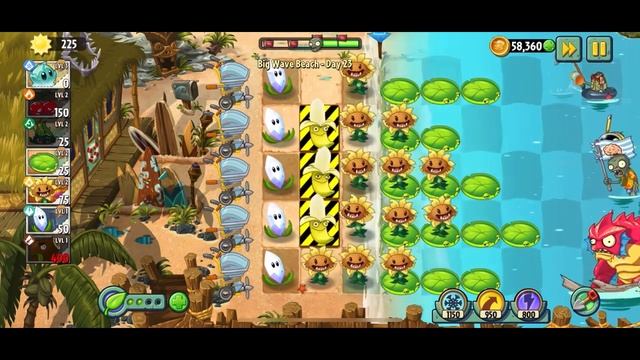 PvZ 2 | Big Wave Beach| Day 23 | 2022 смотреть онлайн