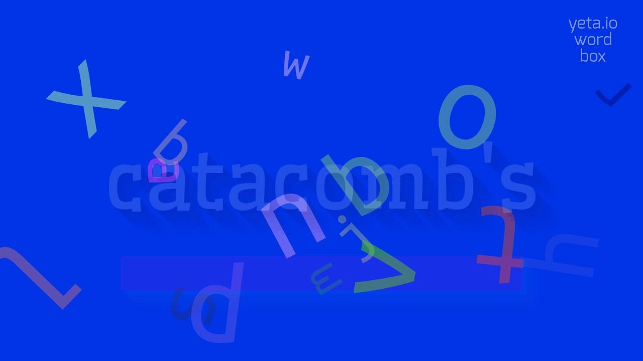 HOW TO SAY CATACOMB'S? #catacomb's смотреть онлайн