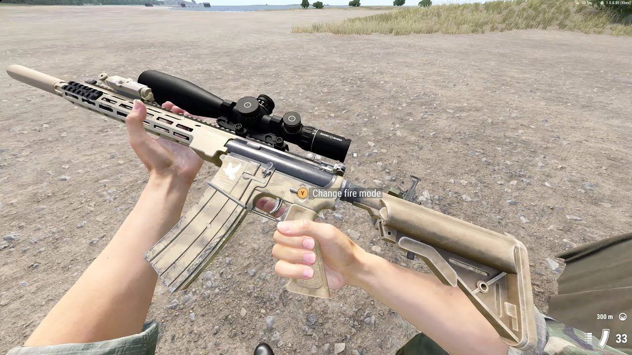 URG-I Attached Suppressor Effects - Arma Reforger смотреть онлайн