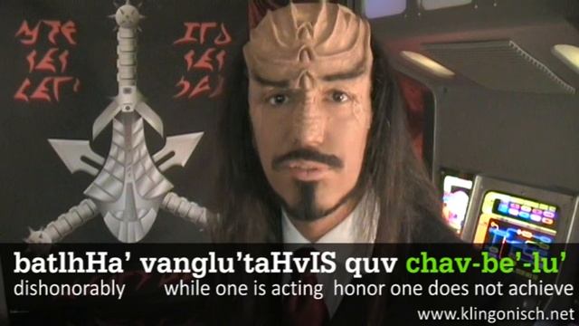 Klingon Course 28: batlhHa' vanglu'taHvIS смотреть онлайн
