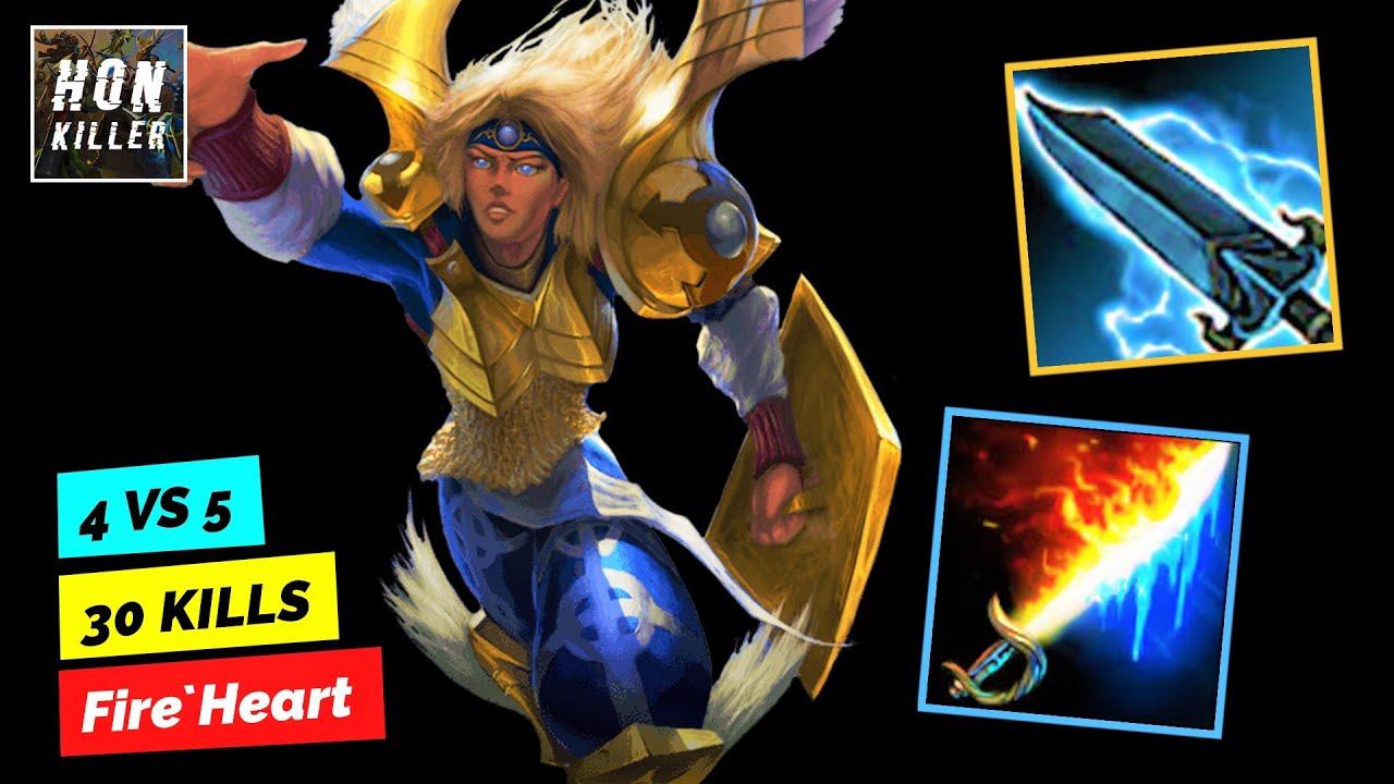 HoN Valkyrie NULLFIRE BLADE with DAWNBRINGER смотреть онлайн
