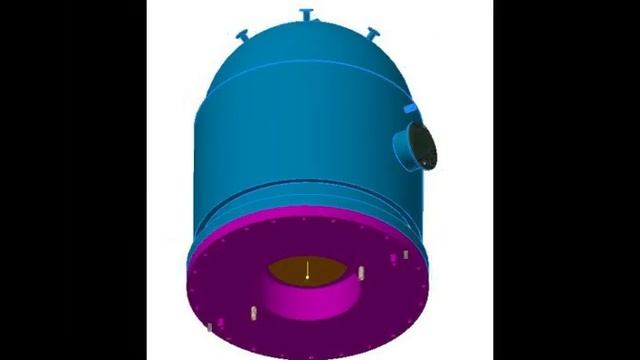 Plasma Nitriding, 3D CAD Model, CAD Design of Vacuum Camber, Design and Modification смотреть онлайн
