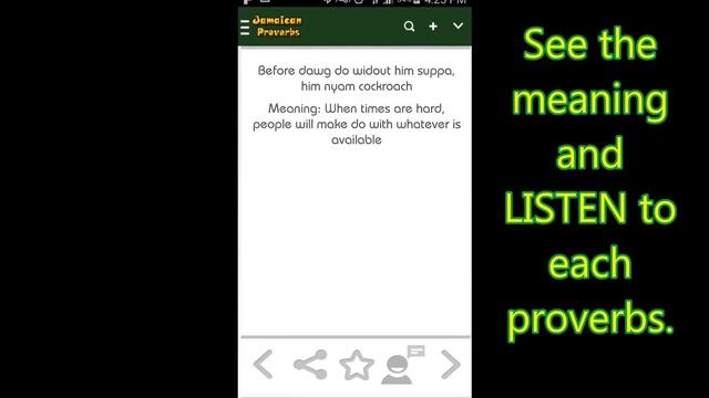 Jamaican Proverbs - Best Proverbs App