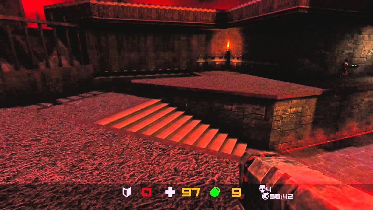 Quake Arena Arcade: 6 Man FFA on Arena of Death *Loud* v2 смотреть онлайн