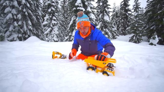 Blippi Explores an Excavator! | 1 HOUR BEST OF BLIPPI | Educational Videos for Kids | Blippi Toys смотреть онлайн