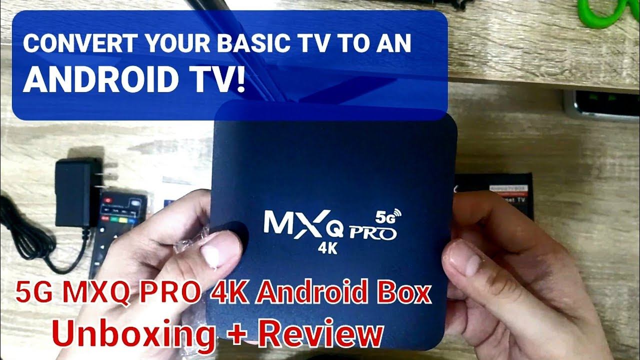 Convert Basic TV to an Android TV! 5G MXQ PRO 4K Android Box - Unboxing + Review смотреть онлайн