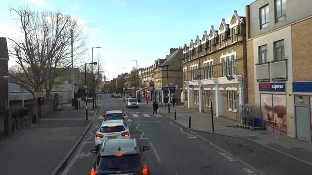London Bus Route 343 - New Cross Gate to Tower Gateway - Subtitles смотреть онлайн