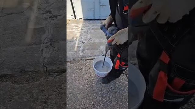 Технология ремонта бетона с помощью смеси Полимербетон БА