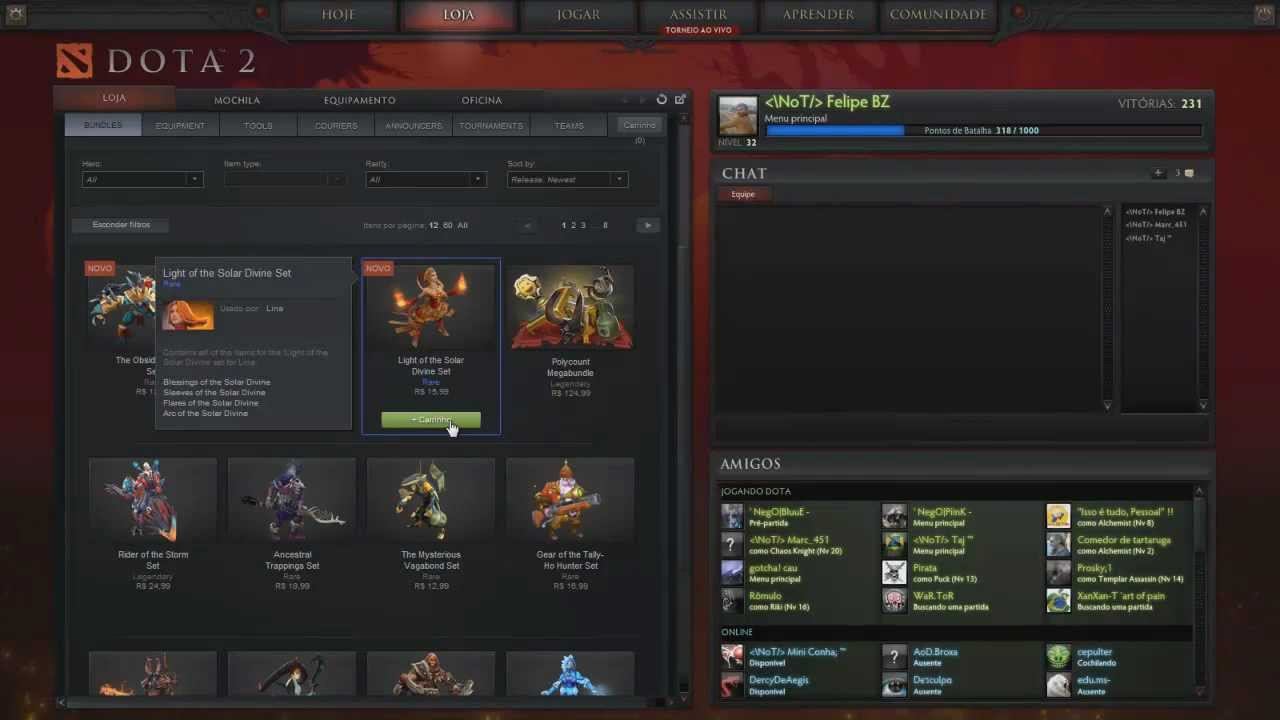Dota 2 - Tutorial da interface, escolhendo seu herói [Sorteio de Keys] - Parte 1 смотреть онлайн
