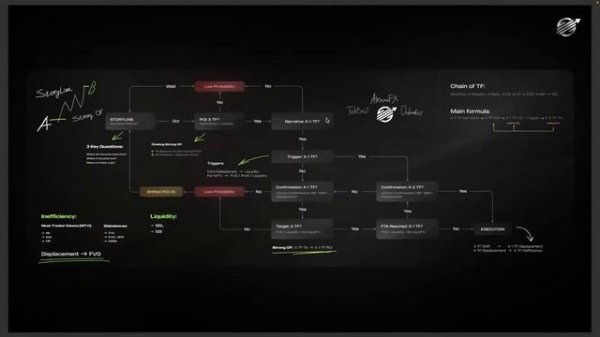 Stream by AlexxxFX: Trading Strategy "Storyline A → B" | Как построить торговую стратегию?