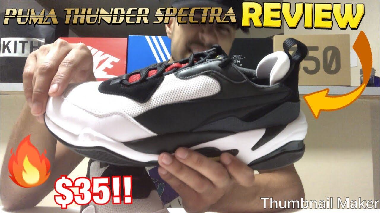 BEST AFFORDABLE DAD SHOE OF 2019!! // PUMA THUNDER SPECTRA “Panda” Review + On-Feet смотреть онлайн
