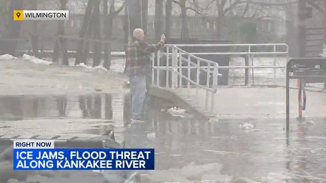 Areal Flood Warning in effect for Will, Grundy counties after Kankakee River ice jam breaks смотреть онлайн