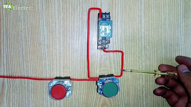 Relay holding circuit 8 pin Relay connection Urdu/Hindi смотреть онлайн