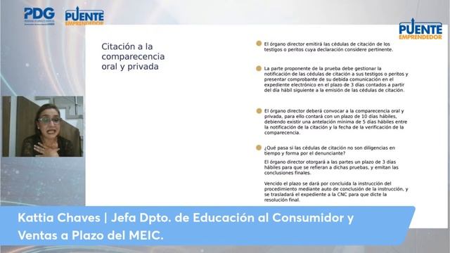 Puente Emprendedor - Reforma al Reglamento de Ley N 7472 смотреть онлайн