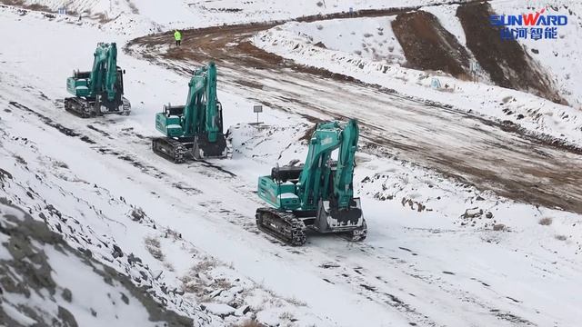 Карьерный самосвал Sunward SWK90