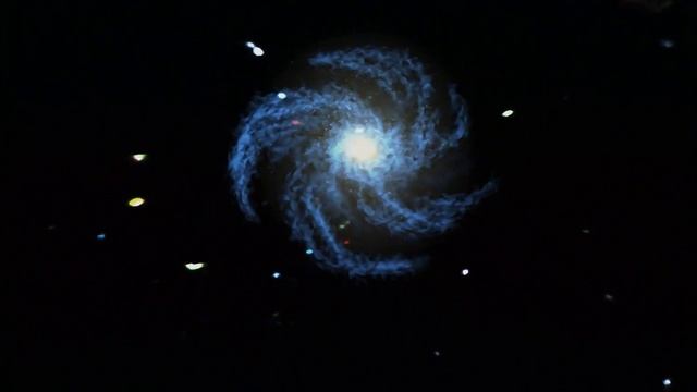 Baby Einstein Stock Footage - Zooming Out Of Outer Space