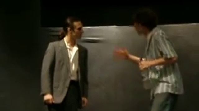 Jeff as Mercutio - talking with Benvolio смотреть онлайн
