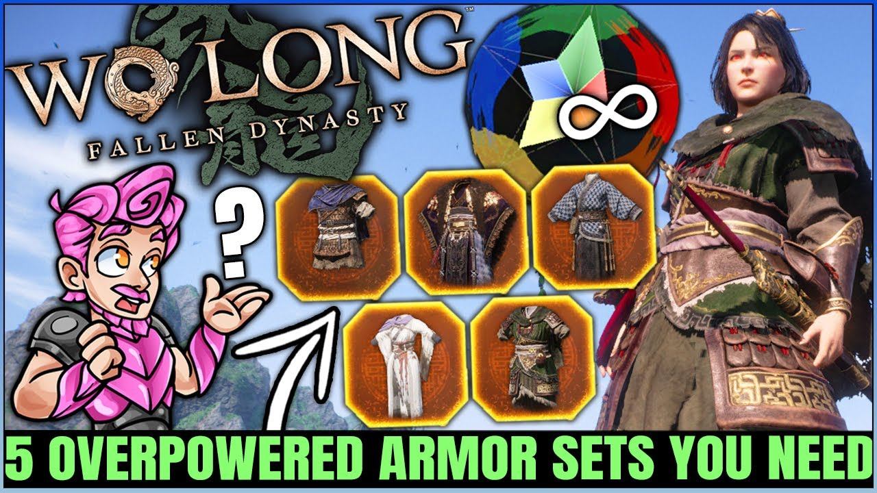 How to Get the 5 MOST POWERFUL Armor Sets in Game - Build Guide & Location - Wo Long Fallen Dynasty смотреть онлайн