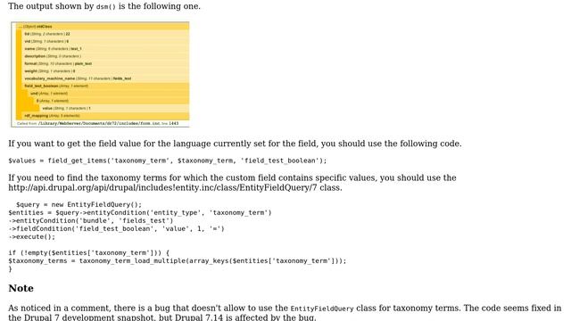 Drupal: Accessing taxonomy custom field values (Drupal 7)? (3 Solutions!!) смотреть онлайн