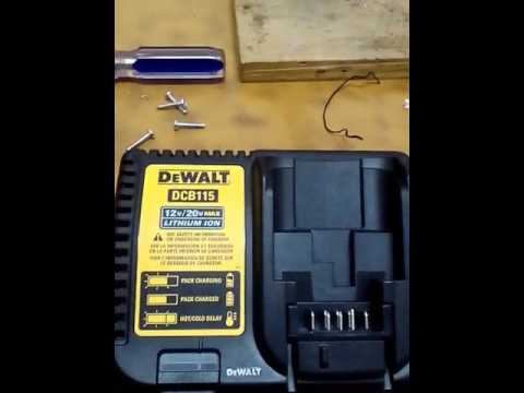 تحويل شاحن ديولت من ١٢٠فولت الى ٢٢٠ فولت DEWALT DCB115 120v to 220v смотреть онлайн
