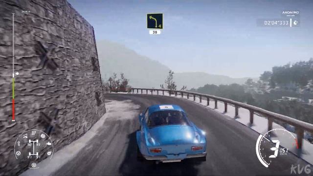 WRC 9 FIA World Rally Championship - Luceram Reverse (Rallye Monte-Carlo) - Gameplay смотреть онлайн
