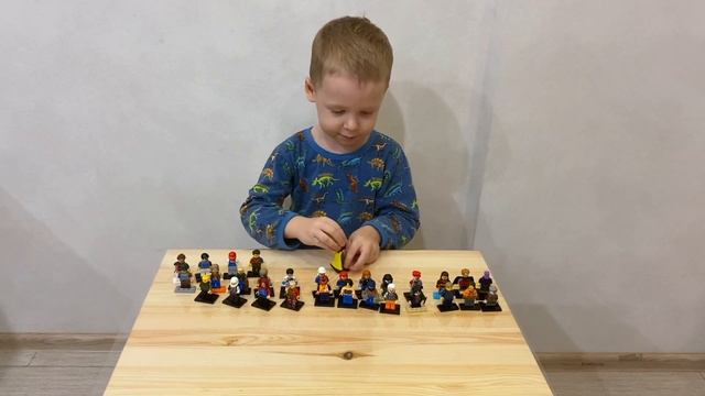 ЛЕГО ЧЕЛОВЕЧКИ - моя коллекция минифигурок LEGO - герои и уродцы  (УЧИМ ЧИСЛА от 1 до 30)