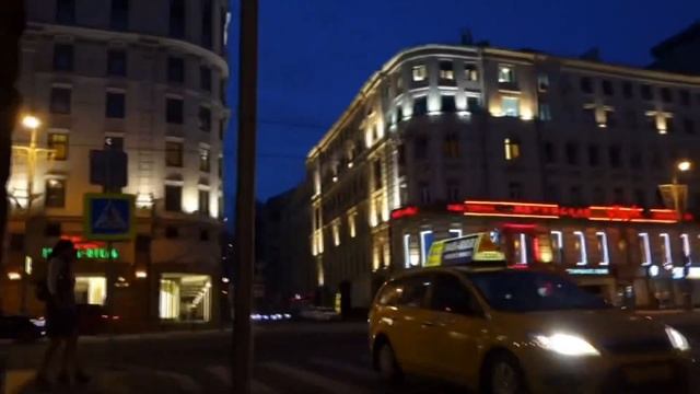 Moscow (live) walking the streets (2014) Москва, Тверская улица смотреть онлайн