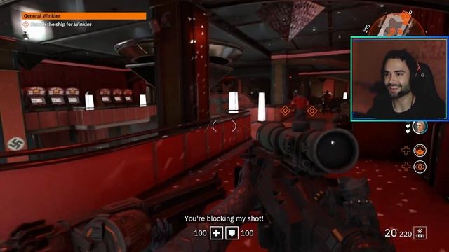 I try to kill nazis with a friend in Wolfenstein Youngblood смотреть онлайн