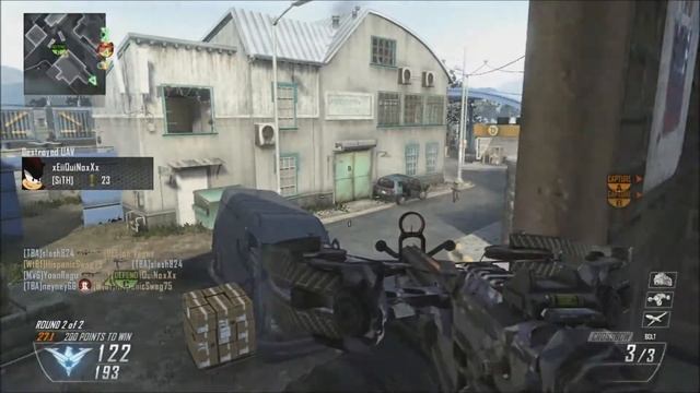 Black Ops 2 - Insane Crossbow Trickshot YY Fakie 360 No Scope Ladder Stall (joke) смотреть онлайн