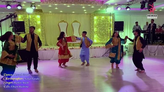 Mast Afghan Dance Of Hewad Group To  Best Singer Ramin Atash Mix Pashto And Farsi Live Song DJ