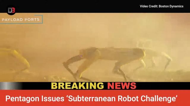 Pentagon Issues ‘Subterranean Robot Challenge’ смотреть онлайн