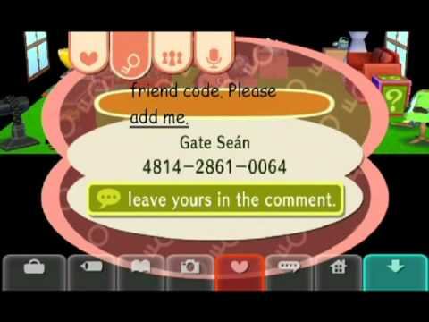 ACCF TV My new Animal crossing friend code 2012 смотреть онлайн