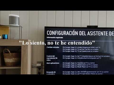 Comandos de Voz Google Home en Smart TV LG - Alemania смотреть онлайн