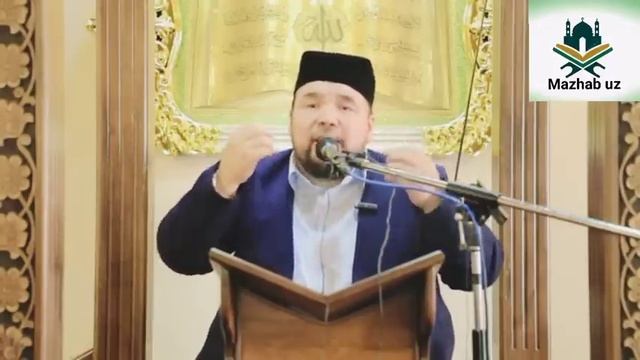 SODIQ SAMARQANDIY MASJIDDA QURON O'QILISHIGA QARSHI GAPIRGANIGA RADDIYA.